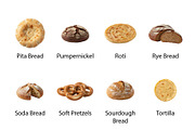 Artisan Breads & Bakery - PNG BUNDLE, an Object Graphic by Nurlan's shop (Thumbnail 4 of 4)