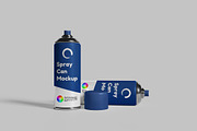 Spray Can Mockup, a Product Mockup by MrLetters (Thumbnail 4 of 5)