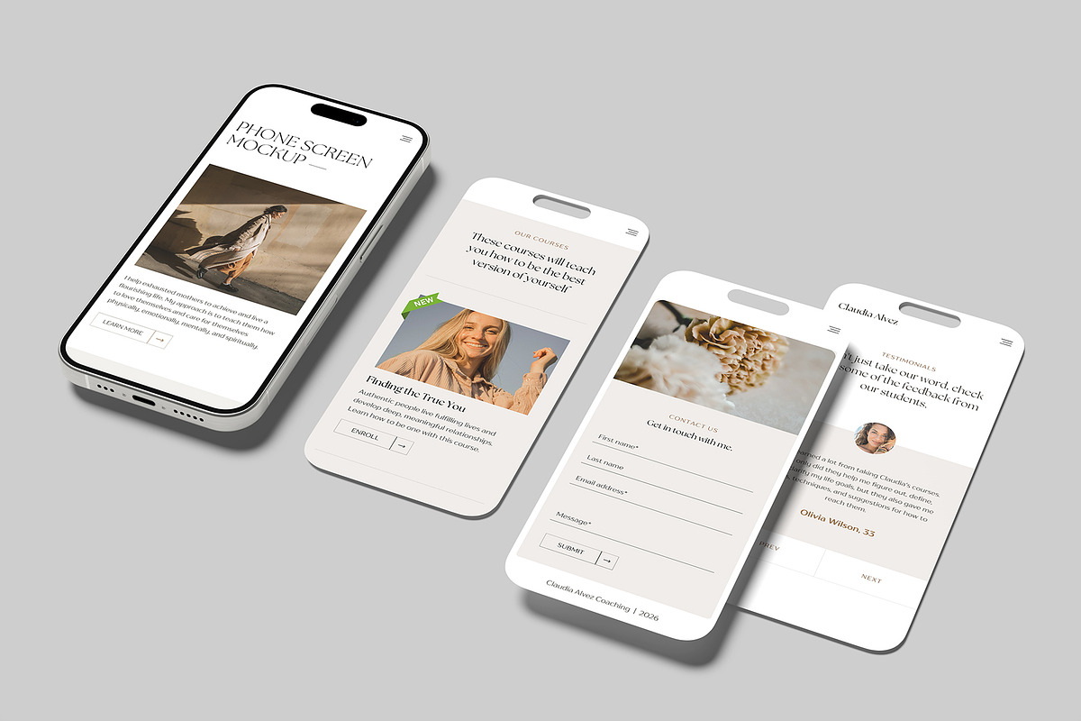 iPhone Screen Mockup, an iPhone Mockup by Amigos__46 (Photo 9 of 10)