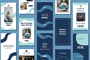 Yoga Social Media Story Templates, a Social Media Template by BoontenStudio (Thumbnail 5 of 8)