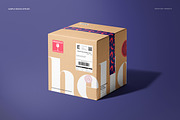 Noissue Shipping Labels Mockup Set, a Packaging Mockup by creatsy5 (Thumbnail 4 of 21)