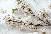 Sakura Flowers Line Art SVG, an Object Graphic by Dervik Art Store (Thumbnail 7 of 9)