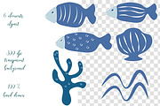 Scandinavian Kids Seamless Patterns, a Pattern Graphic by Oksana Dovhopol Art (Thumbnail 12 of 15)