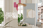 LENIS ROOM Natural Frame Mockup Set, a Household Mockup by Stykke Studio (Thumbnail 8 of 58)