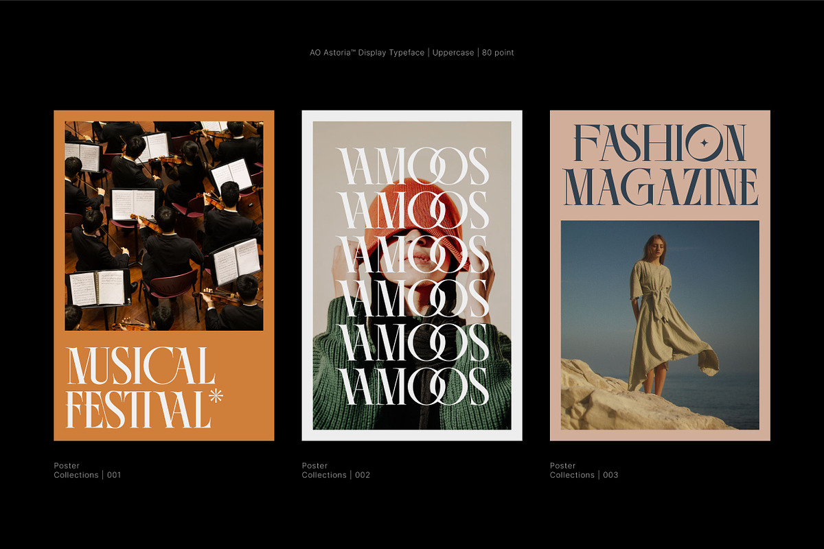 AO Astoria - Display Typeface, a Serif Font by OwunStudio (Photo 2 of 25)