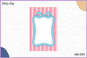 Striped Coquette Frame Vector Bundle, a Decorative Illustration by Gfx Expert Team (Thumbnail 3 of 10)