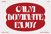 Evismes Stylish Sans, a Sans Serif Font by Khoir (Thumbnail 7 of 10)