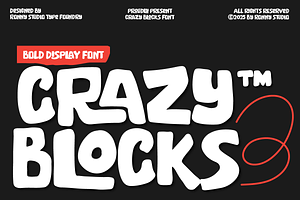 Crazy Blocks Bold Chunky Display