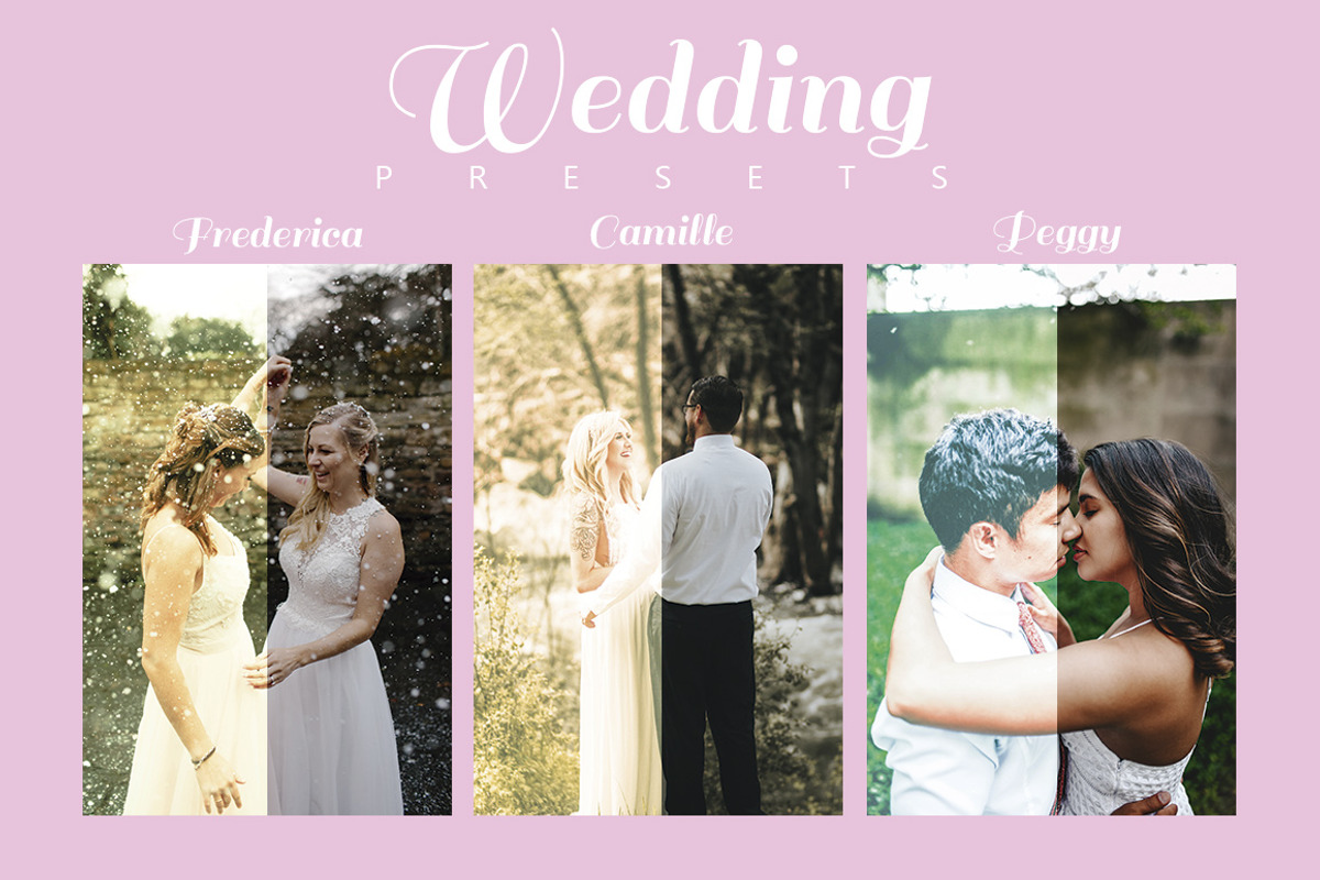 Wedding Lightroom Presets, an Action Add-On by N A N D U Z D E S I G N (Photo 4 of 5)