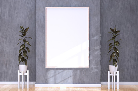 A4 Photo Frame On The Wall, an Architecture Photo by RgraphicsDesign