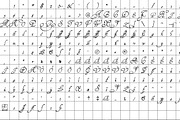 1610 Cancellaresca, a Script Font by GLC Foundry (Thumbnail 3 of 4)