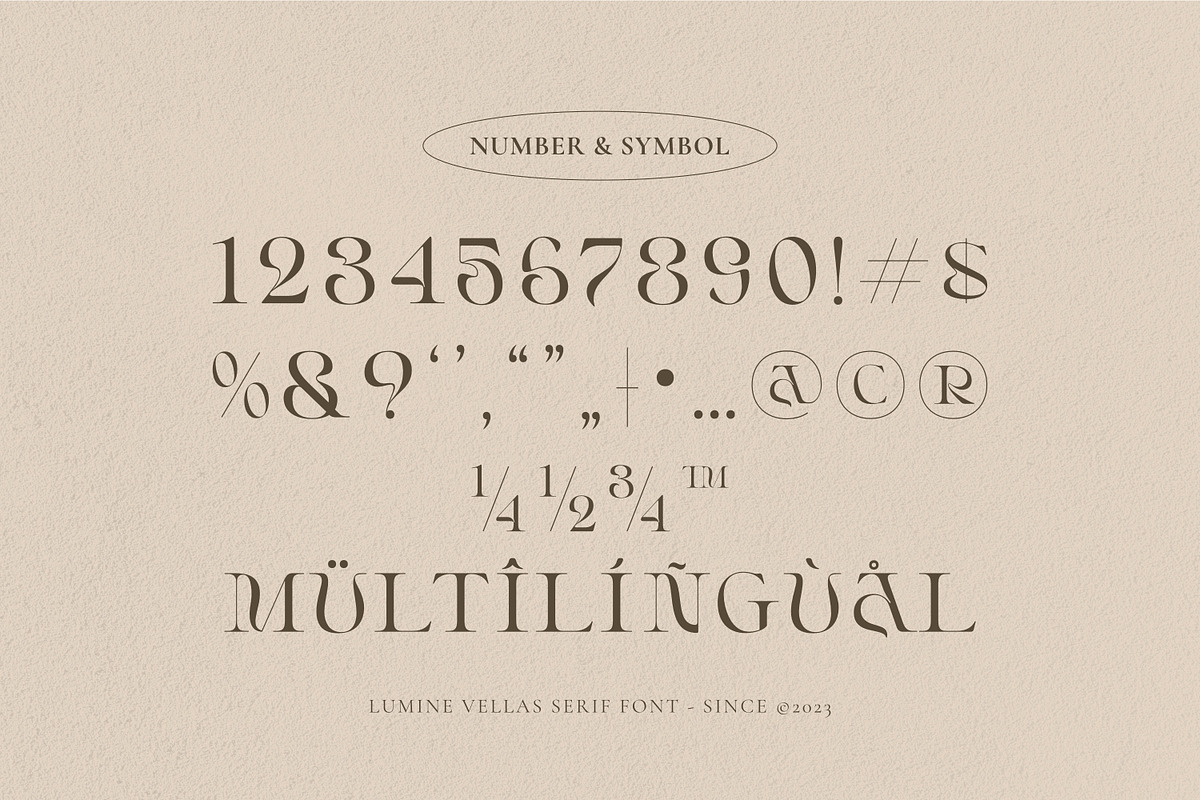 Lumine Vellas - Modern Serif, a Serif Font by LoneArmy (Photo 12 of 12)