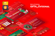 Gifta - Xmas Event Googleslide, a Presentation Template by Dhabee (Thumbnail 1 of 7)