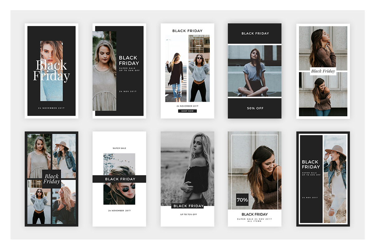Ultimate Black Friday Social Media, a Social Media Template by MinimalStudioCo (Photo 32 of 67)