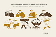 Pasta Lovers: 50 Food Illustrations, a Food Illustration by Veyla (Thumbnail 5 of 12)