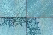 Teal wedding scrapbook paper linen, a Texture Graphic by Area (Thumbnail 6 of 7)