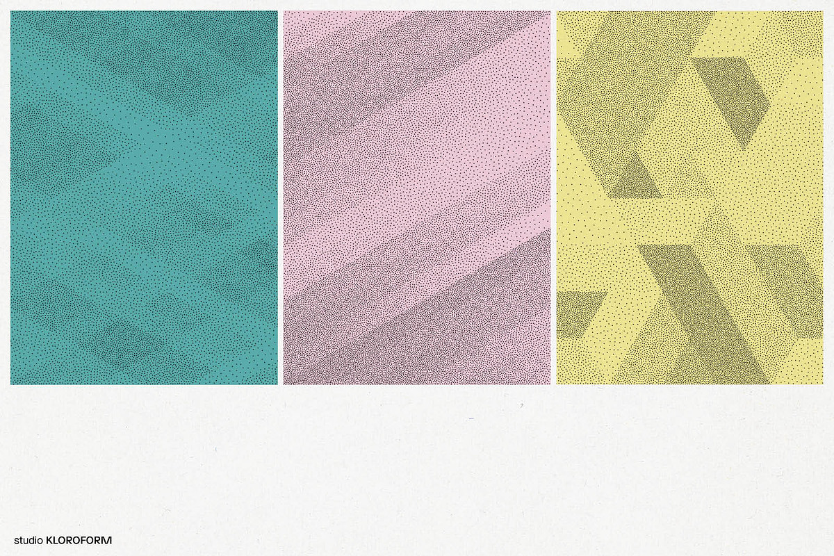 Stipple 3 - 75 Backgrounds & Objects, a Background Graphic by kloroform (Photo 18 of 19)