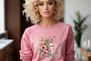 Spring Blossom Floral Women Bundle, a Person Illustration by Bubble Pixel (Thumbnail 2 of 6)