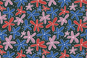 Retro Pop Flowers Seamless Pattern, a Pattern Graphic by Annie Tyndall Creative (Thumbnail 2 of 12)