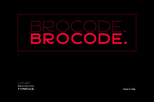 Brocode Display Typeface