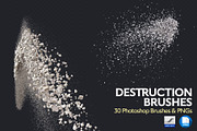 Destruction PS Brushes and PNGs, a Brush Add-On by Creative Graphics (Thumbnail 5 of 5)