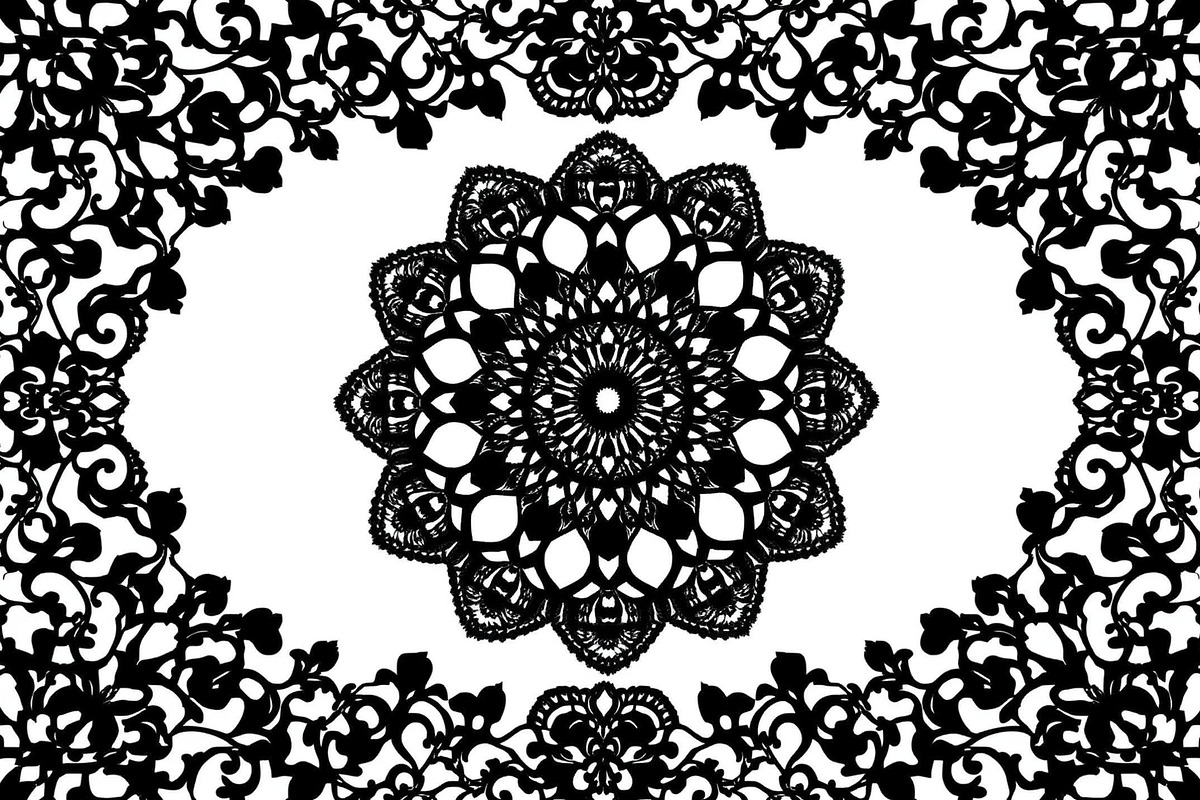 Elegant Floral Border Vector Design., an Illustration by Amazin_art (Photo 11 of 19)