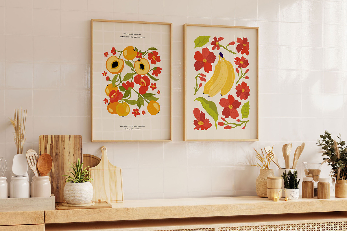 Summer Fruits | Wall Art Collection, an Object Graphic by Leleka.Store (Photo 5 of 20)