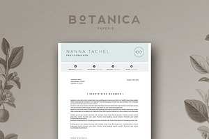 Simple Resume Design CV Template