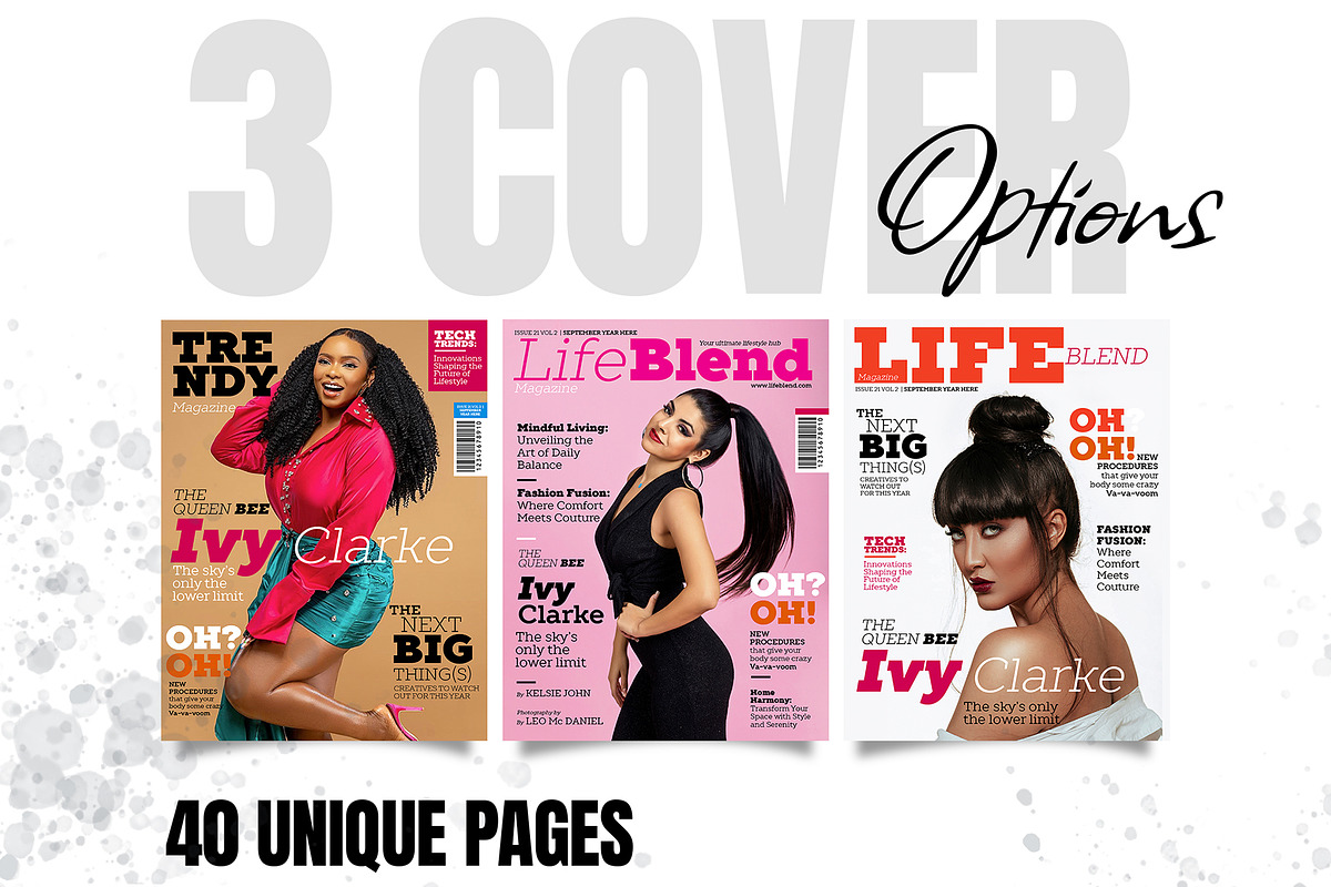 Magazine Template, a Magazine Template by Red Cactus Creative (Photo 2 of 20)