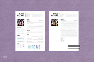 Creative Resume / CV Template