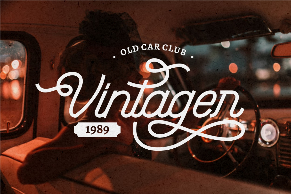 Lyodra - Modern Vintage Script preview 4