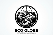 60 Eco Globe Landscape Silhouette, a Technology Illustration by Amazin_art (Thumbnail 21 of 29)