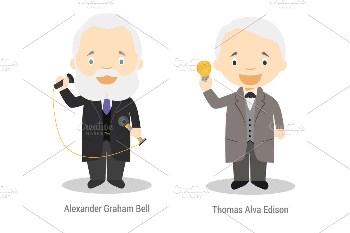 32 Discoverers &Inventors of History, an Education Illustration by asantosg (Photo 11 of 17)