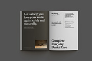 Simple Dental Clinic Brochure, a Brochure Template by Neermana (Thumbnail 5 of 10)