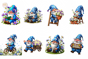Spring Gnome PNG Clipart Cute, an Object Illustration by KennedyStudio (Thumbnail 2 of 5)