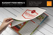 Elegant Food Menu 5, a Brochure Template by Luuqas Design (Thumbnail 3 of 7)