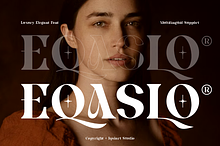 Eqaslo - Elegant Vintage Font