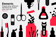 Pharmacy & Medicine - Graphics, a Healthcare Illustration by illugrama (Thumbnail 4 of 19)