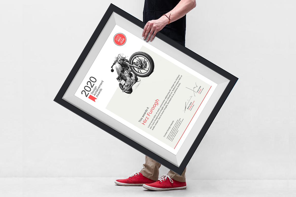Auto Certificates, a Stationery Template by silukEight (Photo 7 of 7)