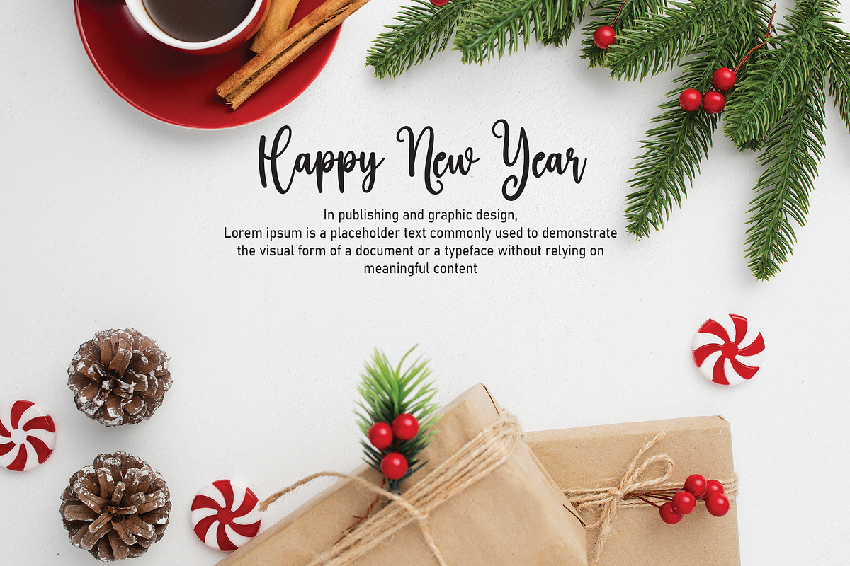 Christmas Snowfall | Script Font, a Script Font by Scratchones (Photo 5 of 6)
