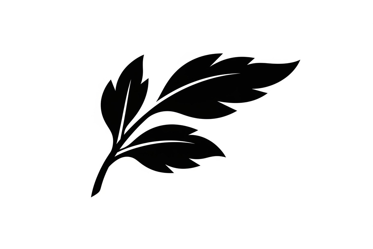 Hand Drawn Leaf Line Art Bundle, an Illustration by hafijul (Photo 47 of 51)