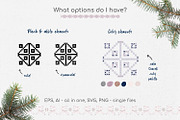 Scandi knit ornaments collection, an Animal Illustration by Gray Cat Graphics (Thumbnail 3 of 18)
