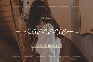 Sammie Script Font, a Script Font by JNJ Studio