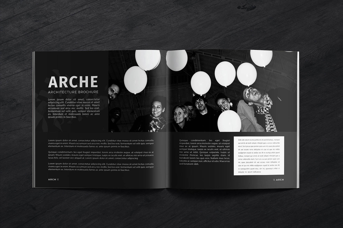 Square Architecture Brochure, a Brochure Template by New Lines (Photo 9 of 13)