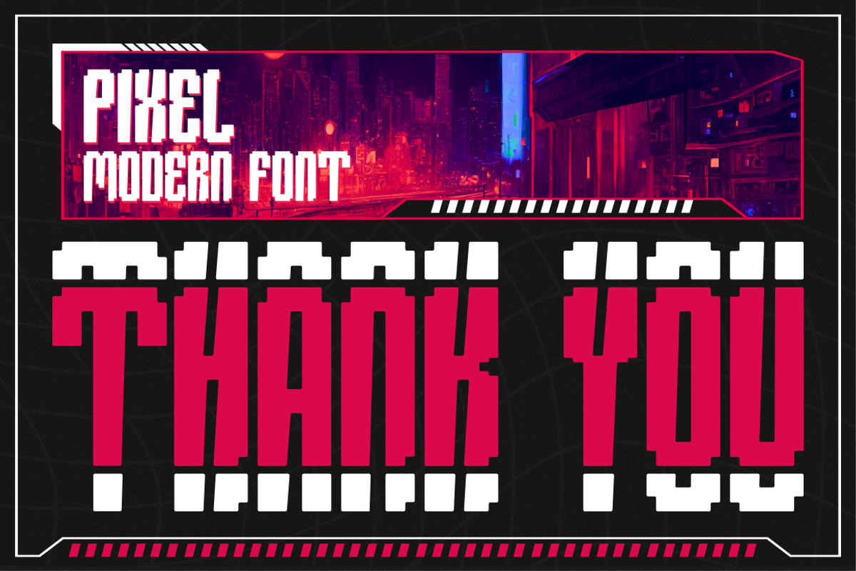 Phonixea - Pixel Condensed Font, a Handwritten Font by MaikoHatta (Photo 4 of 4)