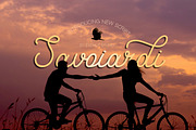 Savoiardi family, a Script Font by Etewut (Thumbnail 4 of 13)