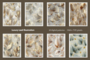 Luxury Leaf Illustration, a Decorative Illustration by Housui Patterns (Thumbnail 8 of 10)