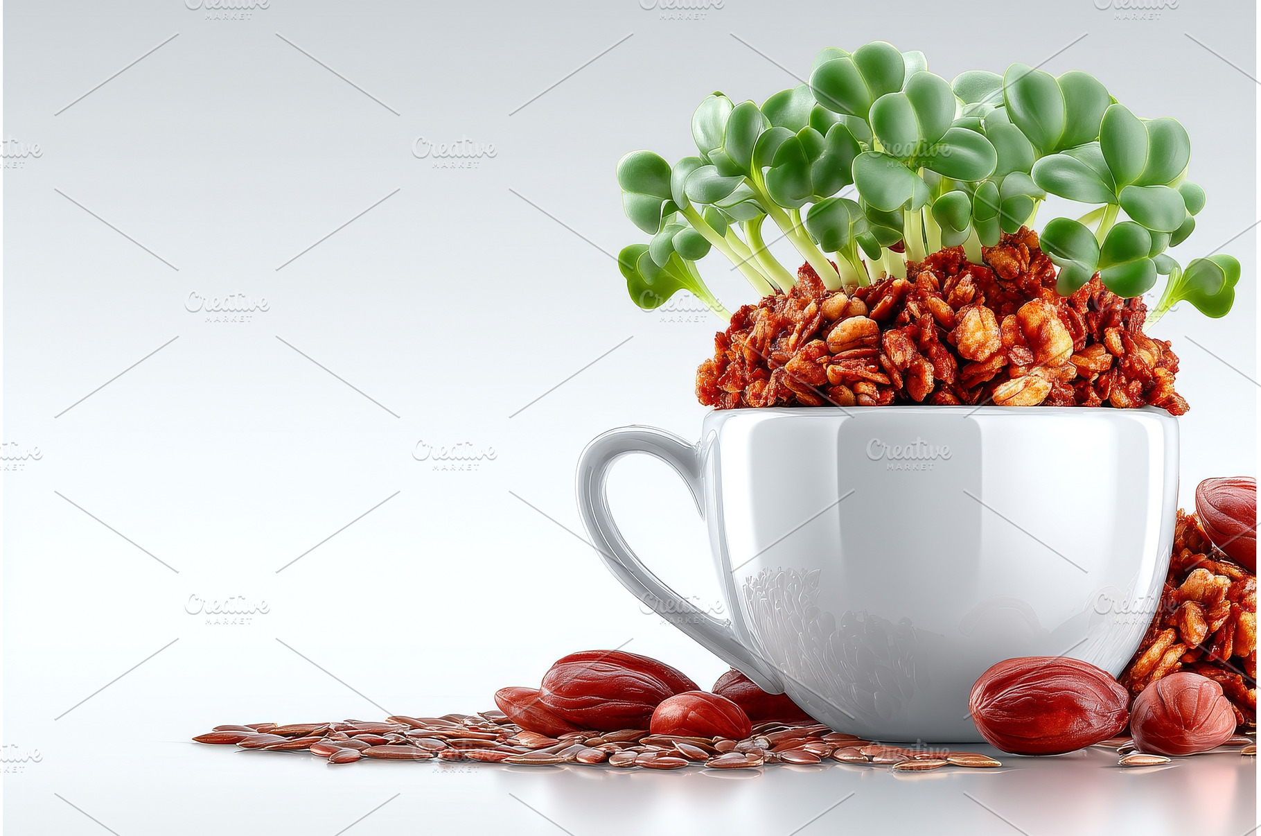 In a white bowl on a white, a Food & Drink Photo by ZinetroN