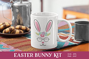 Easter Bunny Face Creator Kit, an Illustration by Peachycottoncandy (Thumbnail 5 of 5)
