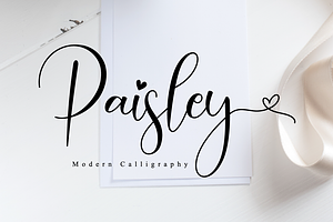 Paisley // Lovely Script Font